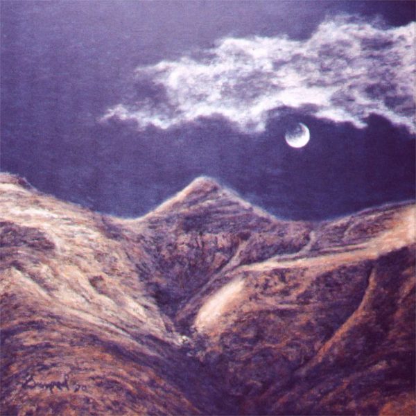 Mountain and Moon